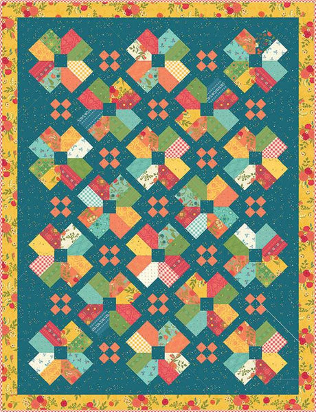 Extrovert PATTERN P154 by Heather Peterson - Riley Blake Designs - INSTRUCTIONS Only - 10" Stacker Friendly Two Layouts