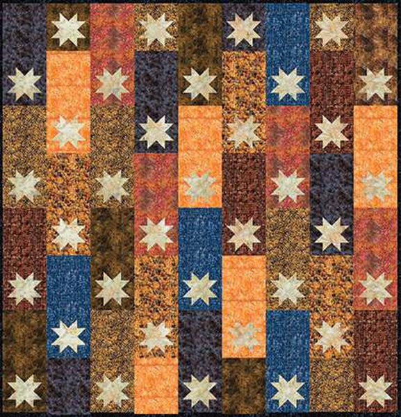 SALE Starlets Quilt PATTERN P209 by Modernly Morgan - Riley Blake Designs - INSTRUCTIONS Only - Fat Quarter Friendly