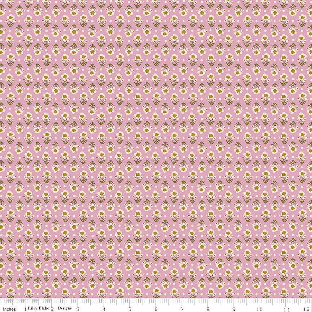 SALE Botanist's Walk 01667410A Posy Breeze A - Riley Blake Designs - Floral Flowers - Liberty Fabrics - Quilting Cotton Fabric