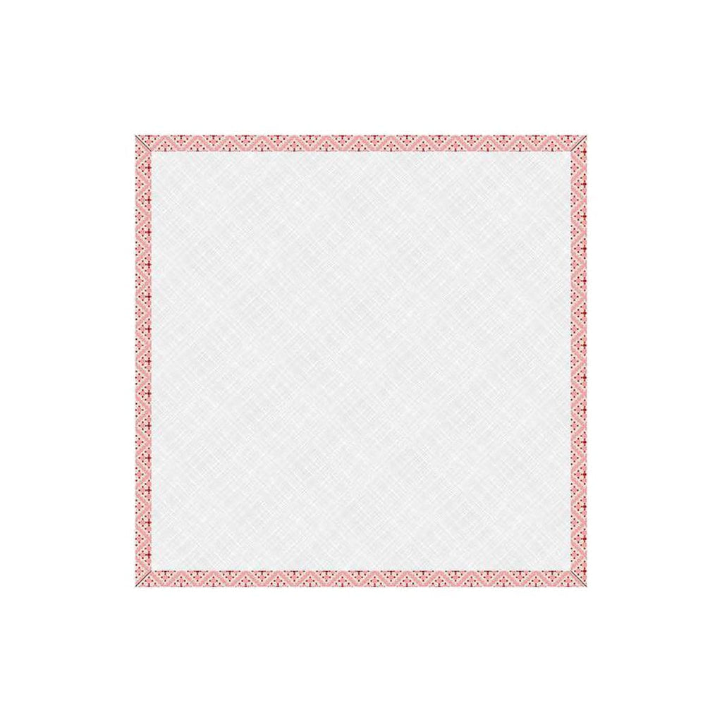 Lori Holt 14" Design Board Gentler Times DB-42305 Coral - Riley Blake Designs - Quilt Block Placement 14 Inches Square