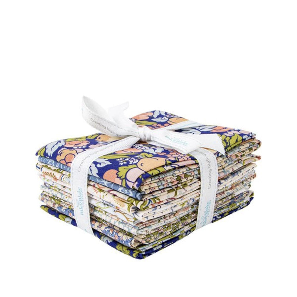 Tree of Life Woodland Pastels Fat Quarter Bundle 13 pieces - Riley Blake - Pre cut Precut - Floral - Liberty Fabrics - Quilting Cotton