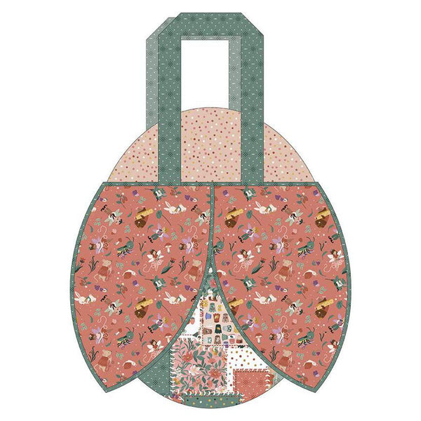SALE Jennifer Long Flutterbug Bag Project Quilt PATTERN P177 - Riley Blake Designs - INSTRUCTIONS Only - Cute Handbag