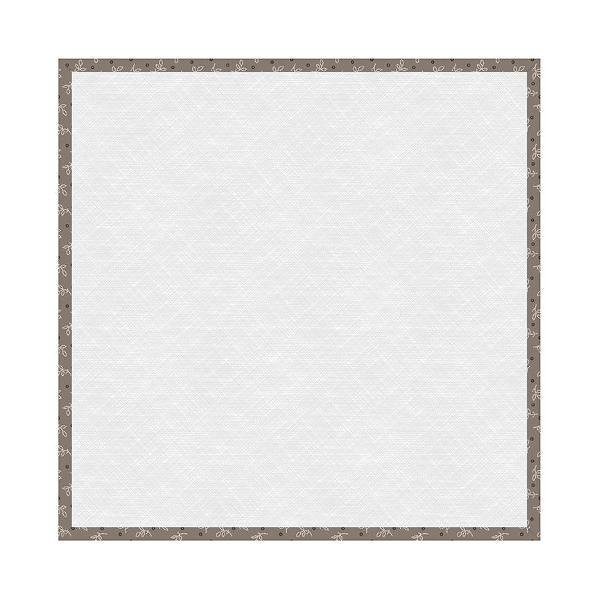 Lori Holt 18" Design Board Gentler Times DB-42304 Pebble - Riley Blake Designs - Quilt Block Placement 18 Inches Square