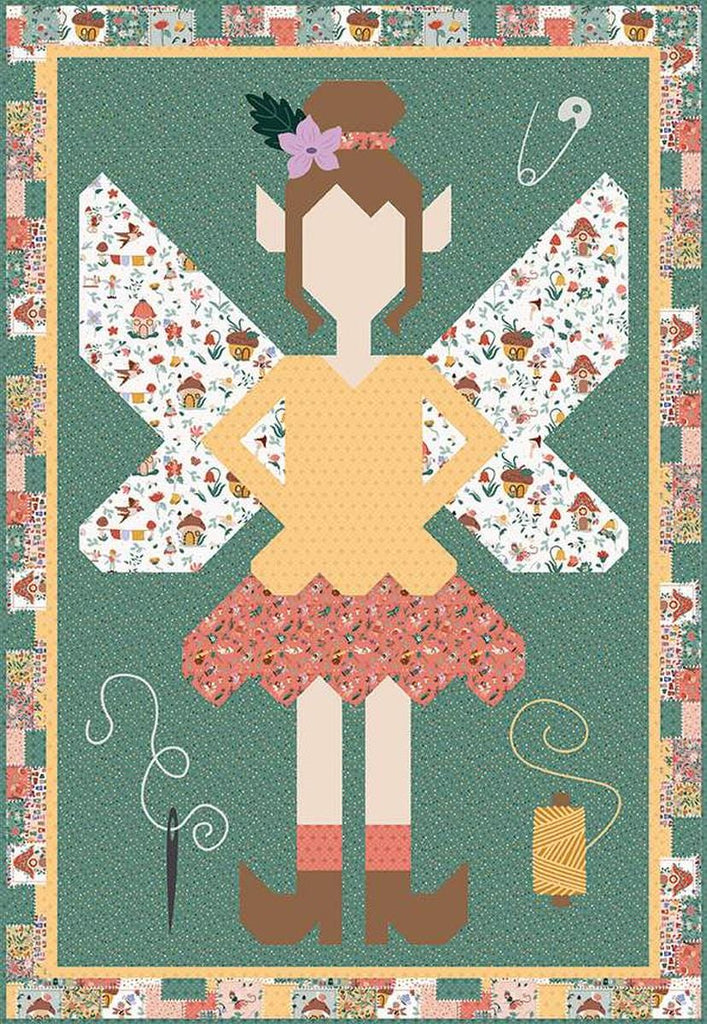 SALE Jennifer Long Thimbelina Quilt PATTERN P177 - Riley Blake Design - INSTRUCTIONS Only - Piecing Appliqué Embroidery