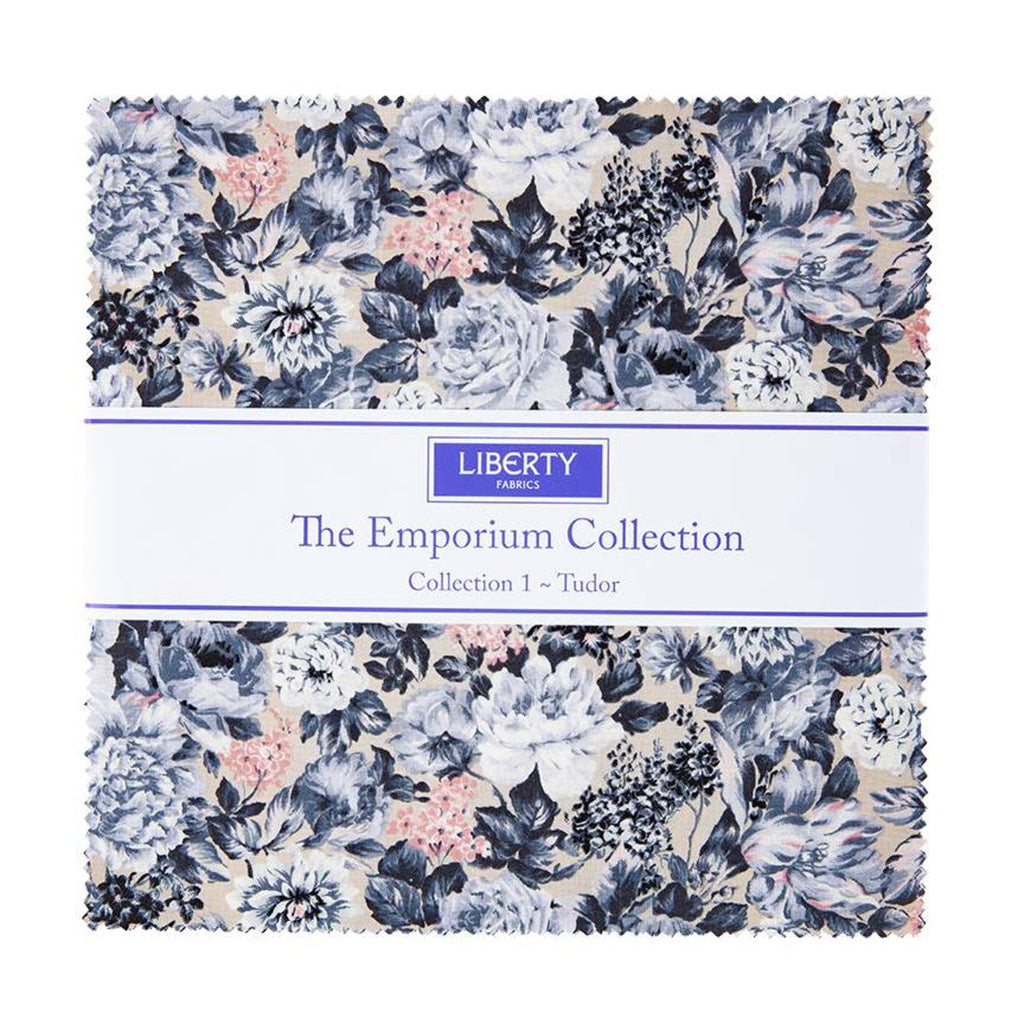 SALE The Emporium Collection 1 Tudor Layer Cake 10" Stacker Bundle - Liberty Fabrics - 42 piece Precut Pre cut - Quilting Cotton Fabric