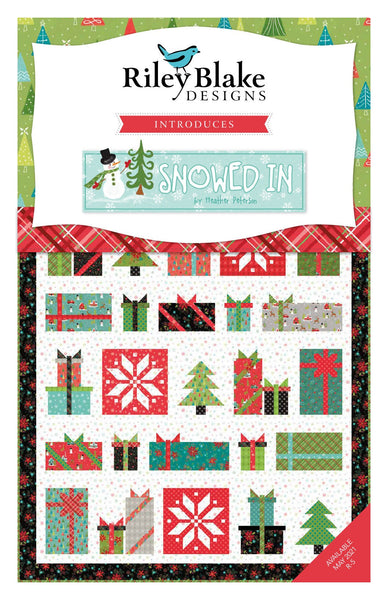 SALE Snowed In 2.5 Inch Rolie Polie Jelly Roll 40 pieces - Riley Blake Designs - Christmas - Precut Pre cut Bundle - Quilting Cotton Fabric