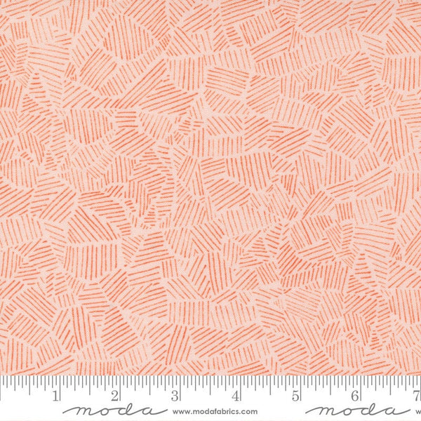 33" End of Bolt - SALE Meander Field 24583 Blush - Moda Fabrics - Texture  - Quilting Cotton Fabric