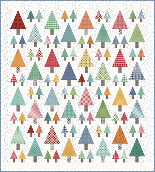SALE Plaid Pines Quilt PATTERN P120 by Bee in My Bonnet - Riley Blake Designs - INSTRUCTIONS Only - Lori Holt