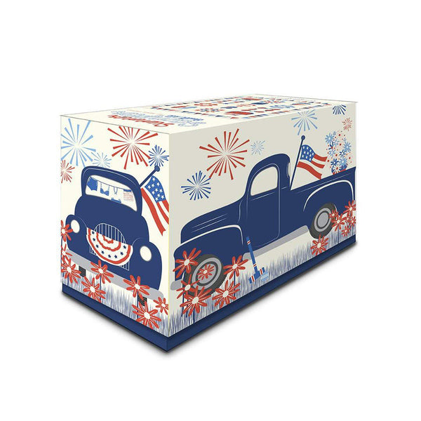 SALE Red White and Bang! Summer Sampler Boxed Quilt Kit KT-11520 - Riley Blake - Box Pattern Fabric - Patriotic - Quilting Cotton Fabric