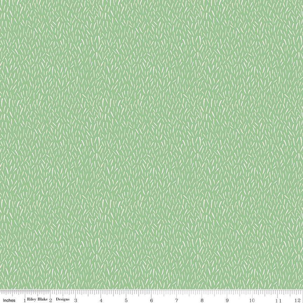 SALE Arid Oasis Barbed Abundance C12496 Leaf by Riley Blake Designs - Grass-Like Strokes - Quilting Cotton Fabric