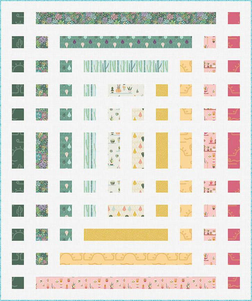 SALE Mackintosh Quilt PaTTERN P163 - Riley Blake - INSTRUCTIONS Only - Pieced Log Cabin Style - Allie Perry - Multiple Sizes