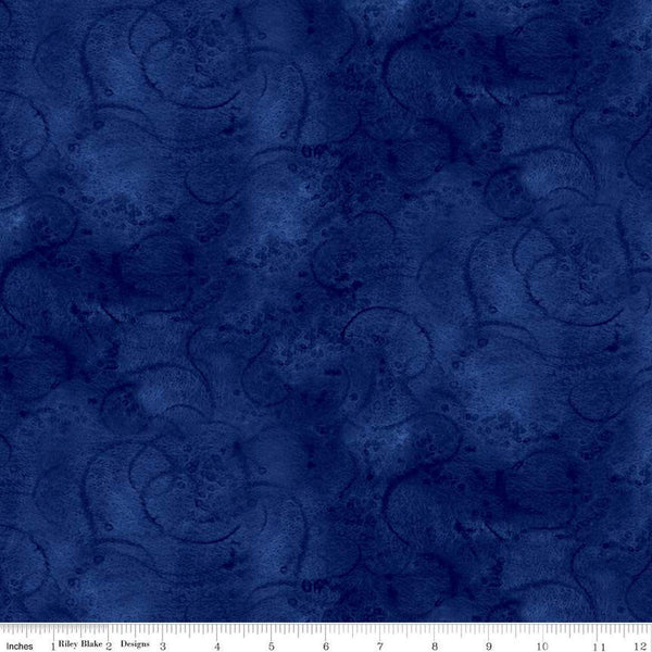 SALE Texture C610 Navy by Riley Blake Designs - Sketched Tone-on-Tone –  Cute Little Fabric Shop