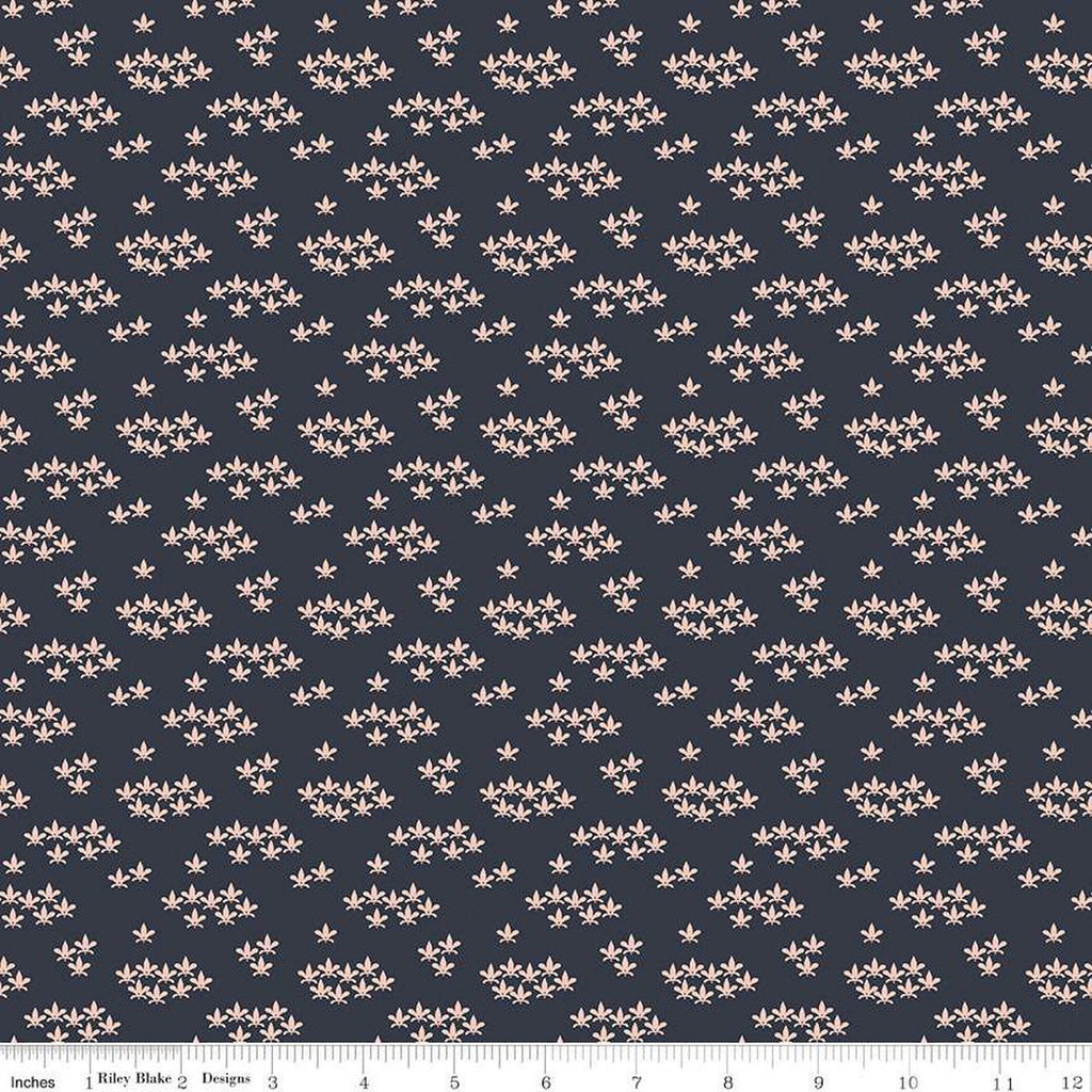 CLEARANCE Ciao Bella Blossoms C12775 Midnight by Riley Blake Designs - Floral Flowers - Quilting Cotton Fabric