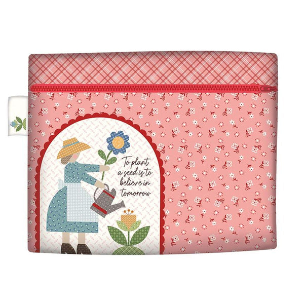SALE Calico Home Decor Zippy Bags 2 LARGE CANVAS Panel HD12863 by Riley Blake - Lori Holt - Lightweight Canvas Cotton