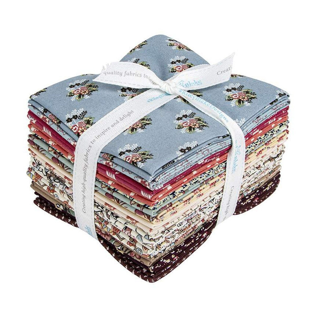 SALE Sense and Sensibility Fat Quarter Bundle 19 pieces - Riley Blake Designs - Precut - Jane Austen - Quilting Cotton - Licensed Product