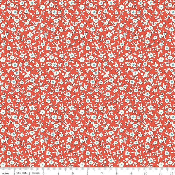 SALE The Collector's Home Curiosity Brights Daisy Trail B 01666814B - Riley Blake - Floral - Liberty Fabrics - Quilting Cotton Fabric