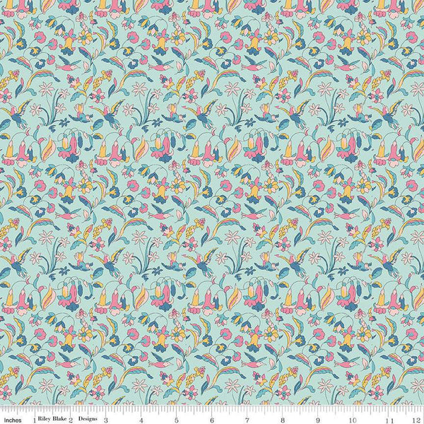 SALE The Collector's Home Nature's Jewel Flora and Fauna C 01666804C - Riley Blake - Floral - Liberty Fabrics - Quilting Cotton Fabric