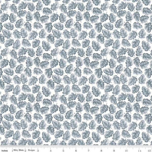 CLEARANCE The Collector's Home Nature's Jewel Canopy C 01666811C - Riley Blake - Leaf Leaves - Liberty Fabrics - Quilting Cotton