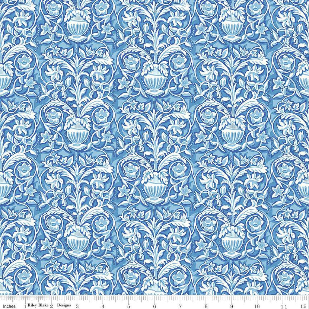 Fat Quarter End of Bolt - CLEARANCE The Collector's Home Curiosity Brights Lincoln Fields A 01666813A - Riley Blake -Liberty Quilting Cotton