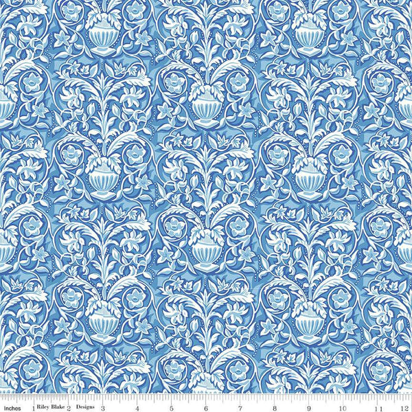 Fat Quarter End of Bolt - CLEARANCE The Collector's Home Curiosity Brights Lincoln Fields A 01666813A - Riley Blake -Liberty Quilting Cotton