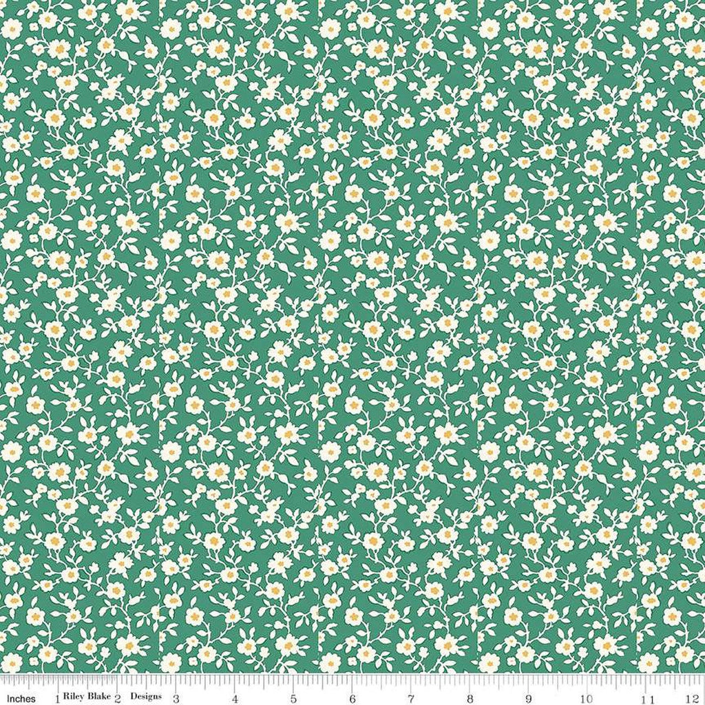 SALE The Collector's Home Curiosity Brights Daisy Trail A 01666814A - Riley Blake - Floral - Liberty Fabrics - Quilting Cotton Fabric