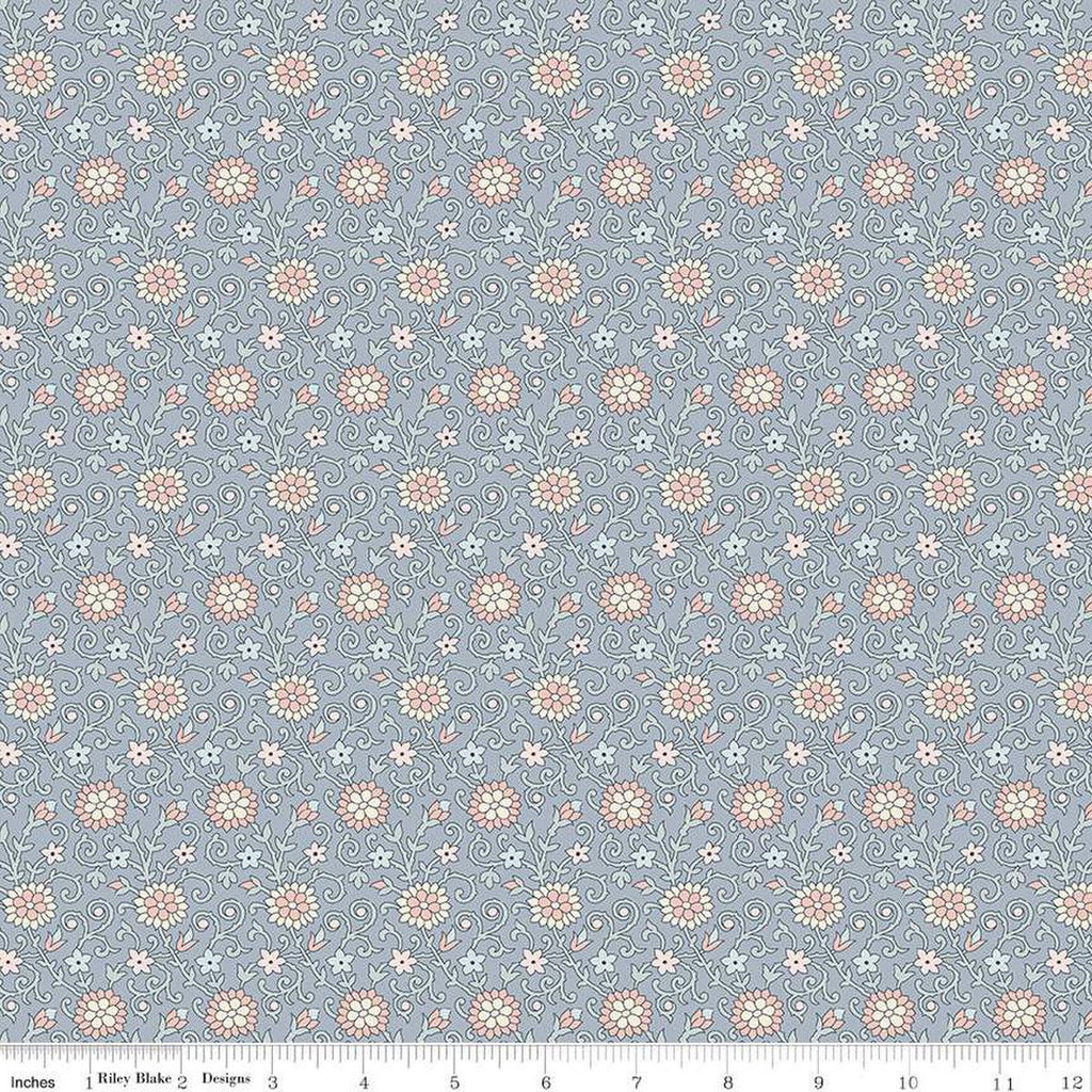 CLEARANCE The Collector's Home Pavilion Neutrals Manor Park B 01666809B - Riley Blake Designs  - Liberty Fabrics - Quilting Cotton Fabric