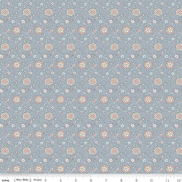 CLEARANCE The Collector's Home Pavilion Neutrals Manor Park B 01666809B - Riley Blake Designs  - Liberty Fabrics - Quilting Cotton Fabric