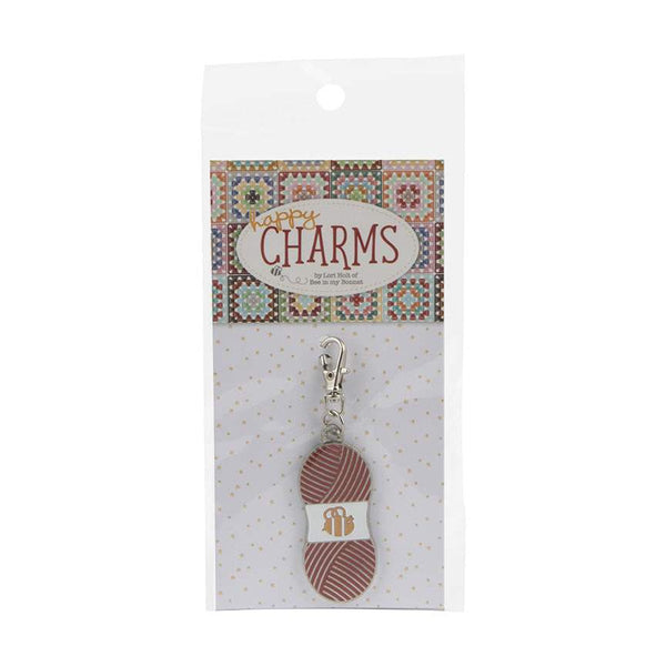 SALE Lori Holt Enamel Happy Charm ST-25447 Chunky Thread Yarn Red - Riley Blake Designs - Approximately 2 cm x 5 cm