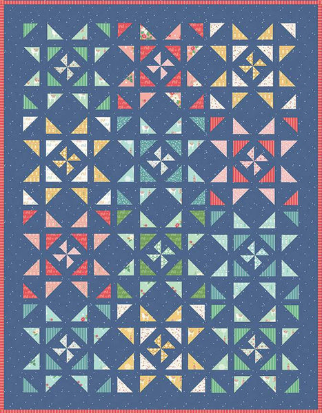 SALE Bluegrass Quilt PATTERN P138 by Beverly McCullough - Riley Blake Designs - INSTRUCTIONS Only - Pieced Fat Quarter Friendly