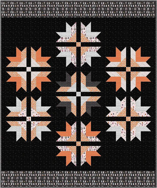 SALE Picnic Crossing Quilt PATTERN P115 by Melissa Mortenson - Riley Blake Designs - INSTRUCTIONS Only - Seven Pieced Blocks