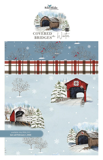 Covered Bridges in Winter