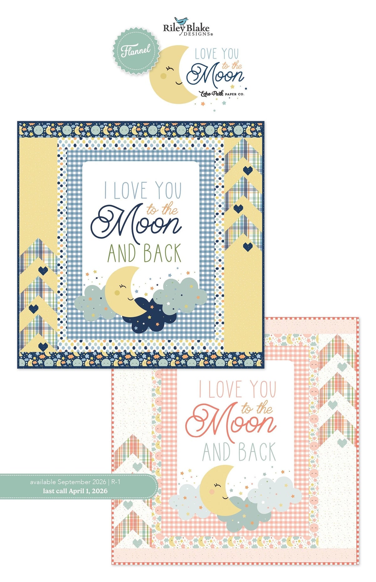 Flannel Love You to the Moon