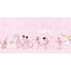 15" End of Bolt - Magical Parade Blossom Pink Fantasy Fairy Tale Fabric - MD7188 - Michael Miller Quilting Cotton Fabric