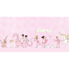 14" End of Bolt - Magical Parade Blossom Pink Fantasy Fairy Tale Fabric - MD7188 - Michael Miller Quilting Cotton Fabric