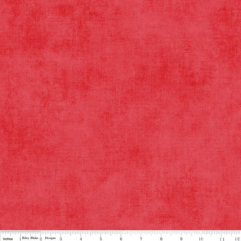 29" End of Bolt Piece - SALE Shades Santa Red by Riley Blake Designs - Semisolid - Quilting Cotton Fabric