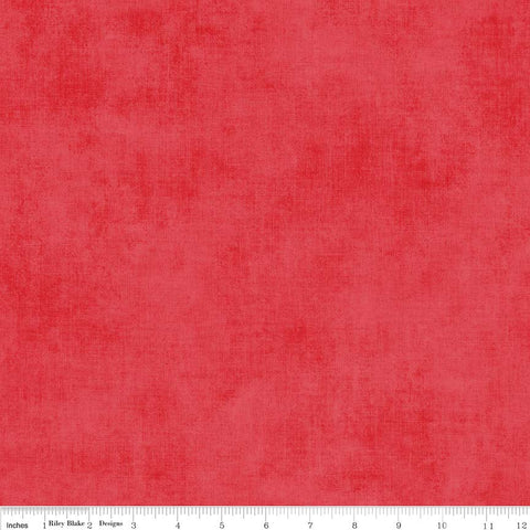 34" End of Bolt Piece - SALE Shades Santa Red by Riley Blake Designs - Semisolid - Quilting Cotton Fabric