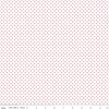 DEAL Red Flat Swiss Dots on White - Riley Blake Designs - Polka Dot - Quilting Cotton Fabric