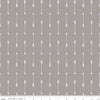 CLEARANCE 33" End of Bolt Piece - - Popular Demand Arrows Gray white - Riley Blake Designs - Jersey KNIT cotton stretch fabric