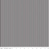 DEAL Black & White 1/8 Eighth Inch Stripe Fabric - Riley Blake Quilting Cotton Fabric