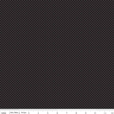 Black Kisses Tone on Tone by Riley Blake Designs - Basic Coordinate - Quilting Cotton Fabric - choose your cut