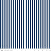DEAL Navy Blue & White 1/4 Quarter Inch Stripe - Riley Blake Designs - Quilting Cotton Fabric