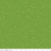 Fat Quarter End of Bolt - Blossom Holly by Riley Blake Designs - Green - Quilting Cotton Fabric