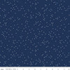 SALE Blossom Navy - Riley Blake Designs - Blue - Quilting Cotton Fabric