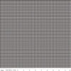 DEAL Black & White 1/8" Eighth Inch Small PRINTED Gingham - Riley Blake Designs - Checker - Quilting Cotton Fabric