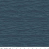 13" End of Bolt - SALE Fish & Fowl Water Dark Teal - Riley Blake - Blue Green Outdoors Fishing Birds Nature - Quilting Cotton Fabric