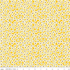 Singing in the Rain Daisy Fields Yellow - Riley Blake Designs - Floral White Flowers on Yellow - Quilting Cotton Fabric