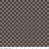 Fat Quarter End of Bolt - SALE Send Me to the Woods Buffalo Plaid Brown - Riley Blake - Outdoors Check Checkered Checks   - Quilting Cotton