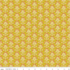 Beauty & the Beast Fleur-de-lis C9535 Gold - Riley Blake Designs - Fairy Tale Flowers Pink Cream Gold - Quilting Cotton Fabric