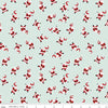 SALE Santa Claus Lane Dancing Santas C9612 Mint - Riley Blake Designs - Christmas Green - Quilting Cotton Fabric