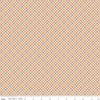 SALE Prim Homespun C9699 Autumn - Riley Blake Designs - Gold Orange Diagonal Plaid - Printed Quilting Cotton Fabric